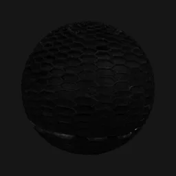 hexagonal ventilation grate