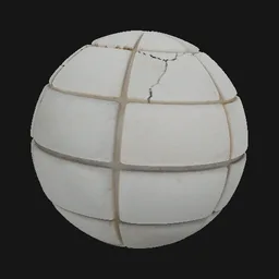 cracked pool tile