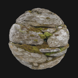 mossy stone