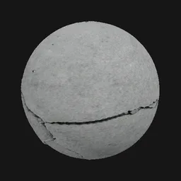 cracked concrete